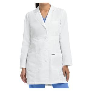 Greys Anatomy Jacket Lab Coat 34 in Medium White Womens Ea