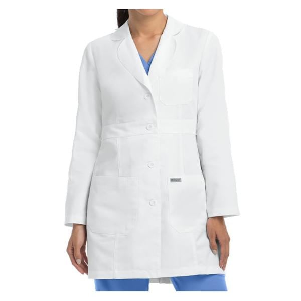 Greys Anatomy Jacket Lab Coat 34 in 3X Large White Womens Ea