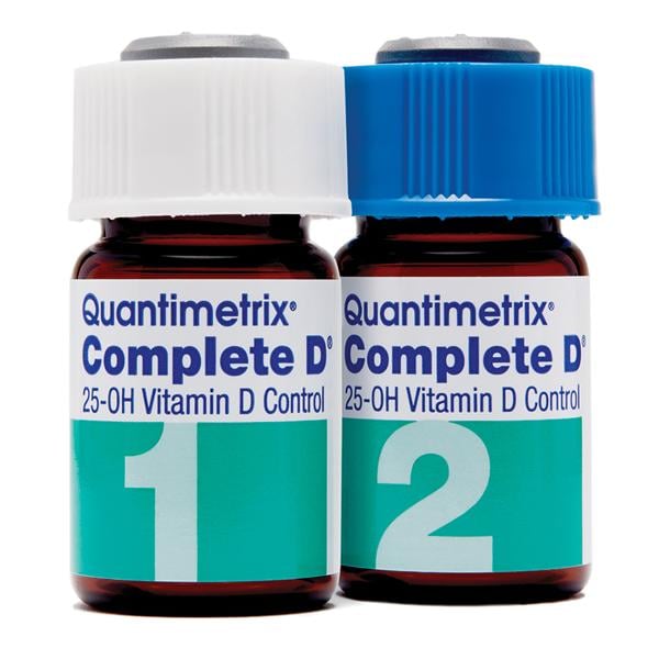 Complete D 25-OH Vitamin D Level 1/2 Control 4x3mL 4/Bx