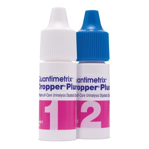 Dropper Plus POC Urinalysis Dipstick Level 1/2 Control 1 Set