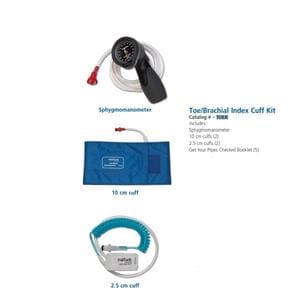 Blood Pressure Cuff Kit Blue For Nicolet Doppler Ea