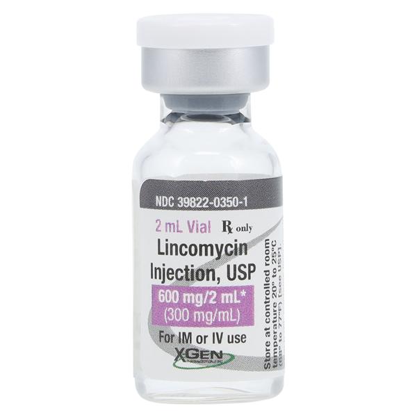 Lincomycin HCl Injection 300mg/mL Vial 2mL 10/Cr