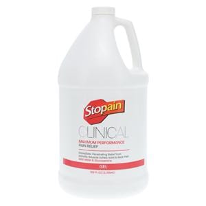 Stopain Clinical Gel 1gal 1/Bt, 4 BT/CA