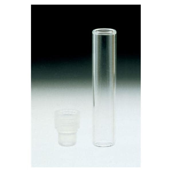 Shell Vial Borosilicate Glass Clear 8x40mm 250/Pk