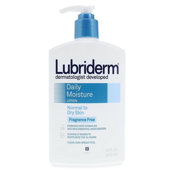 Lubriderm Daily Moisturizing Lotion Fragrance Free Body 16oz/Bt, 12 BT/CA