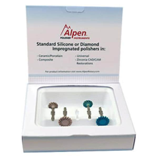 Alpen ShapeGuard Composite Polisher RA Fine / Ultrafine Spiral Asst Kt 4/Kt