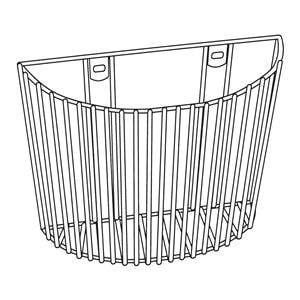 Wall Basket Neutral White For Inflation System Ea