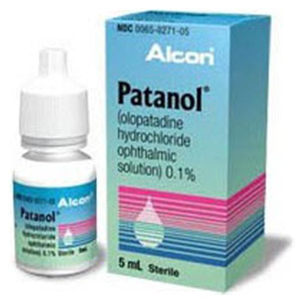 Patanol Opthalmic Drops 0.1 5mL Bottle 5mL/Bt