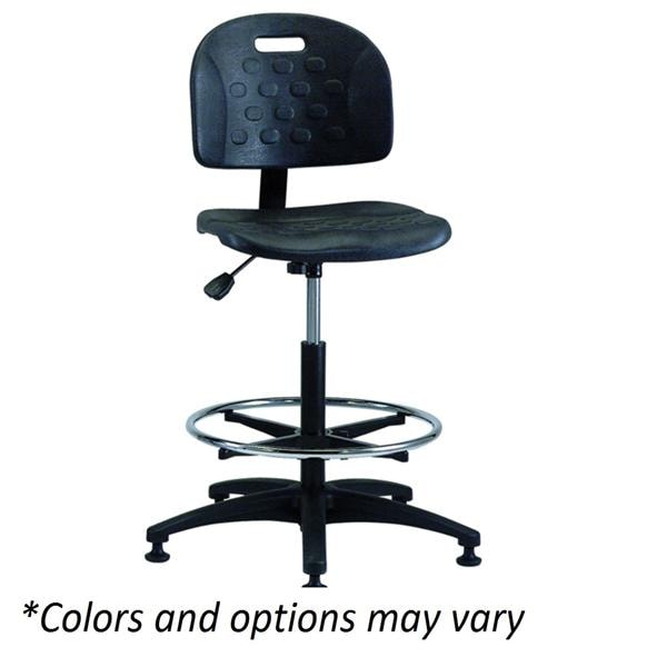 Task Series Laboratory Stool Black 250lb Capacity