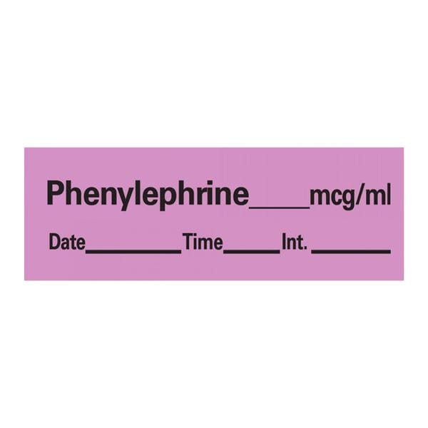 Phenylephrine _ Label Ea