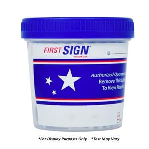 First Sign DOA: Drugs of Abuse Test Cup CLIA Waived 25/Bx 25/Bx