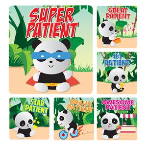 Stickers Panda Patient 100/Rl