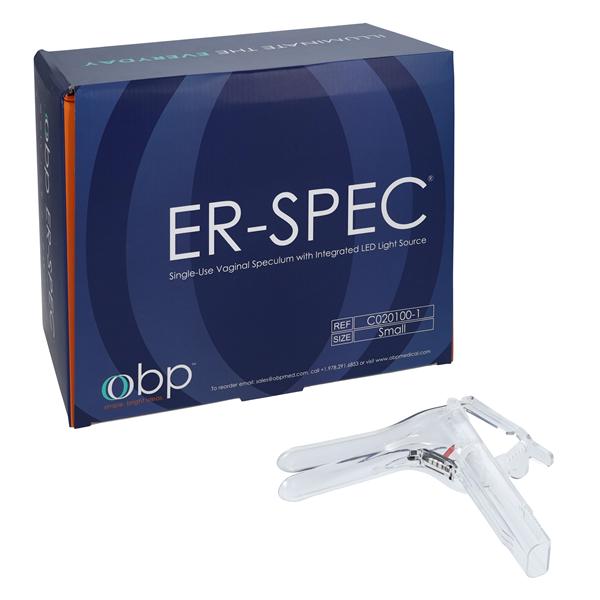 ER-SPEC Vaginal Speculum Small Lighted 18/Bx