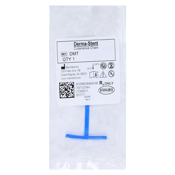 Derma-Stent Drainage Catheter _ Blue 20/Bx