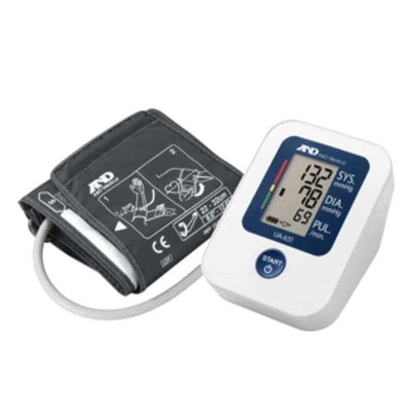 Blood Pressure Monitor Blk LF Upper Arm Digital LCD Display Ea