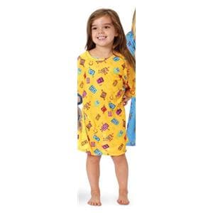 Mobies Patient Gown Pediatric Small Yellow Ea