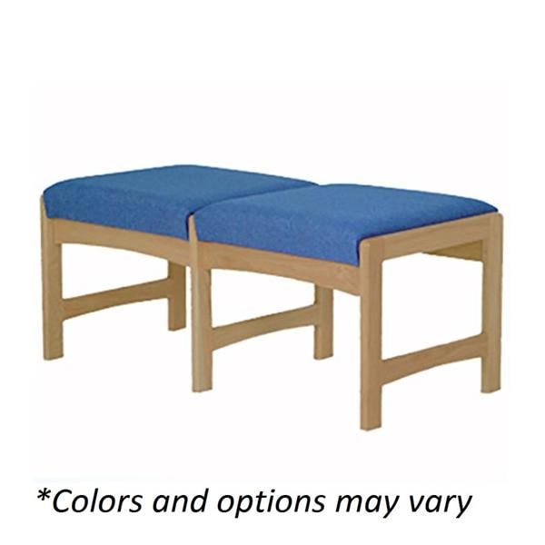 Dakota Wave Wave 2-Seat Bench Oak Ea