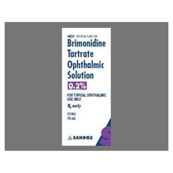 Brimonidine Tartrate Ophthalmic Solution 0.2% Bottle 10mL/Bt