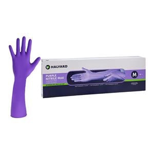 Purple MAX Nitrile Exam Gloves Medium Purple Non-Sterile