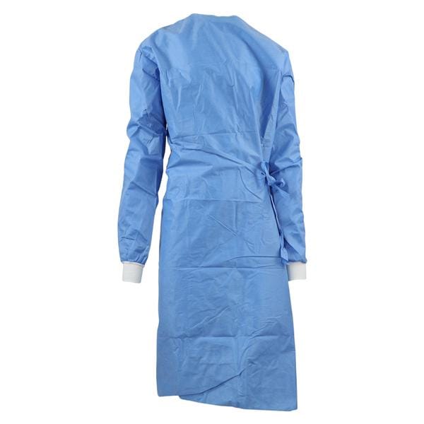 Spectrum Non Reinforced Surgical Gown AAMI Level 3 SMS 2X Large Blue 24/Ca