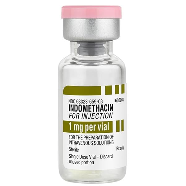 Indomethacin Injection 1mg/Vl Powder SDV 3ml/Vl