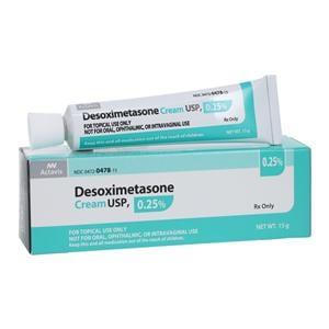 Desoximetasone Topical Cream 0.25% Tube 15gm Each