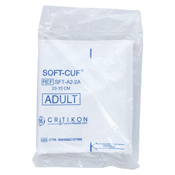 Critikon Soft-Cuf Blood Pressure Cuff Nvy Not Made With Natural Rubber Latex Ea, 20 EA/PK
