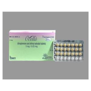 Ocella Drospirenone and Ethinyl Estradiol Tablets 3mg/0.03mg Blstr Pk 3x28/Pk
