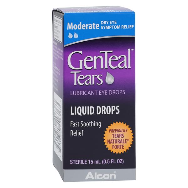 GenTeal Tears Lubricant Drops Moderate 15ml/Bt, 24 BT/CA