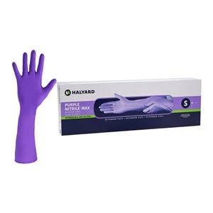 Purple MAX Nitrile Exam Gloves Small Purple Non-Sterile