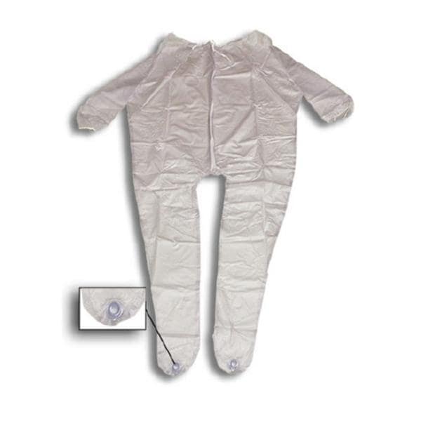 Mort-Port Post Mortem Unionall Garment 81x46" Clear Plastic 24/Ca
