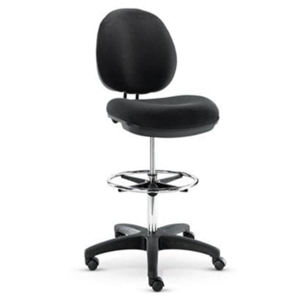 Alera Interval Series Task Stool Metal Black Ea