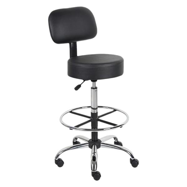 Exam Stool Black 275lb Capacity