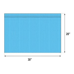 30x20" Sterile Sheet Drape