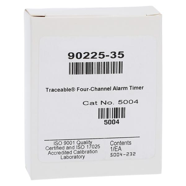 Four Channel Traceable Alarm Timer