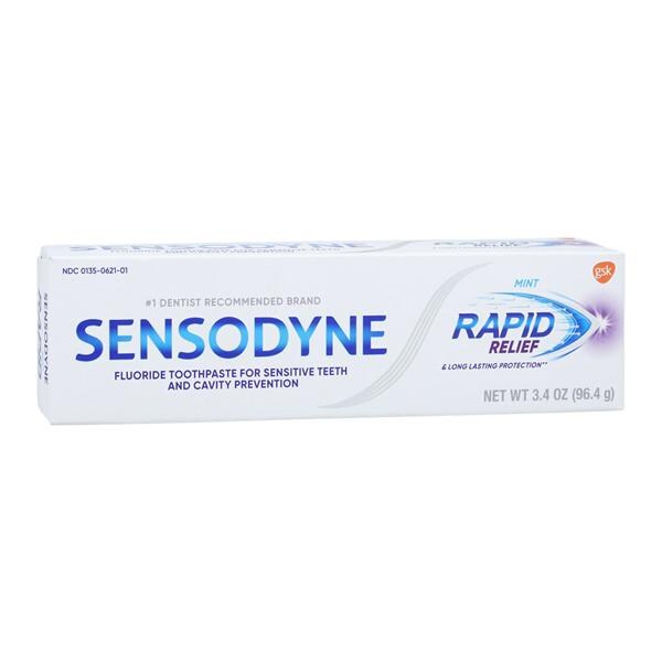 sensodyne rapid relief sensitive fluoride toothpaste