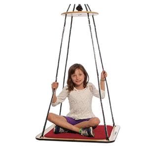 Theragym Swing Platform Wood Base With Removable Carpet Pad