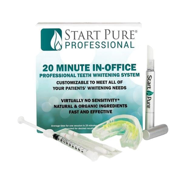 Start Pure Chairside Whitening Full Patient Kit Hydrogen Peroxide 6 Patient 6/Ca