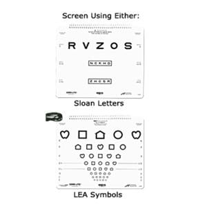 Chart For AAPOS Vision Screening Kit Ea