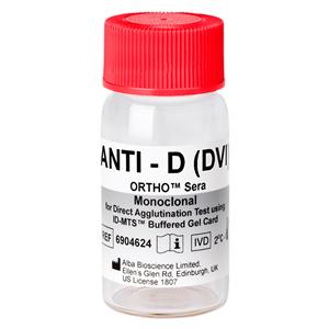 Ortho Sera Anti-D (DVI) 5mL 1/Bx