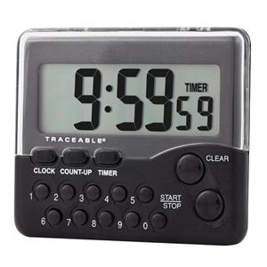 Traceable Triple Purpose Timer 9 hours, 59 minutes, 59 seconds Audible Alarm Ea