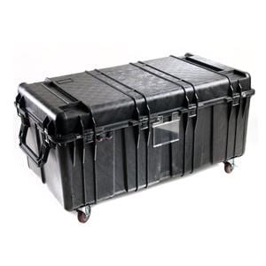 Pelican Transport Case Black Molded Rubber/No Foam 51.05x27.54x22.79" Ea