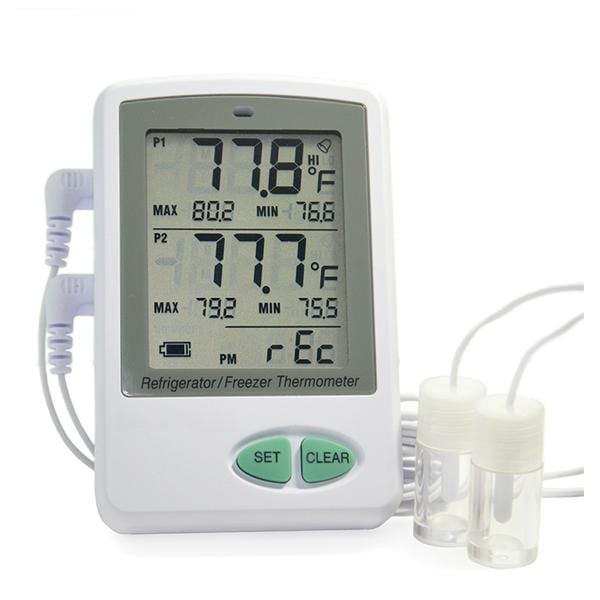 Refrigerator/Freezer Data Logger 5mL -50 to 70C Ea