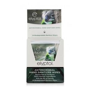 Elyptol Wipes Sanitizer Individual Packaging Eucalyptus 12/Ct