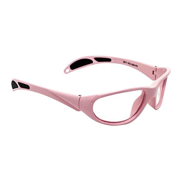 Incredibles Eyewear Protective Pink Acrylic 61mm Lead/.75mm Equivalence Ea