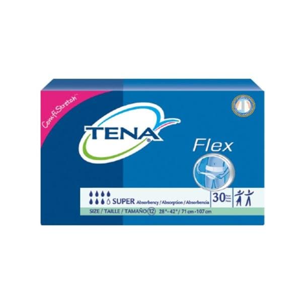 Tena Flex Super Incontinence Brief Unisex 28-42" Heavy Green 90/Ca