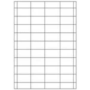 CHART LABELS LASER PORTRAIT 2X1 WHITE - 100 PER PACK 100/Pk