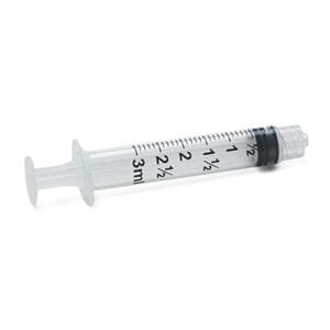 Luer Lock Syringe 3mL Low Dead Space 800/Ca