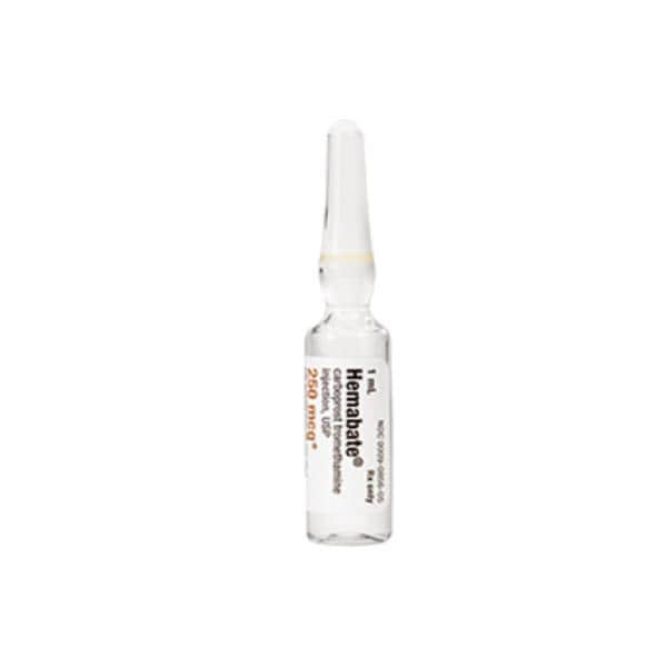 Hemabate Injection 250mcg Ampule 1mL 10/Pk