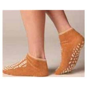 Terry Treads Patient Slippers Terry Side Out Beige X-Large 48/Ca